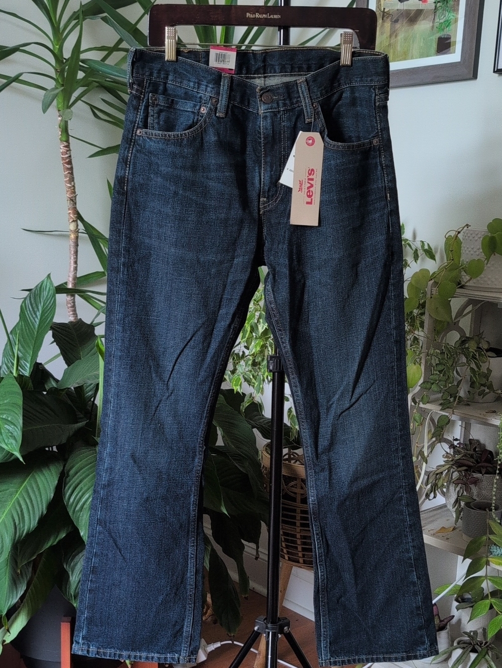 NWT 32x30 Levi's Men's Indigo Straight Leg Jeans